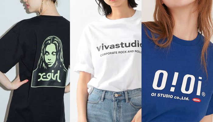 女子高校生」おしゃれJKが持ってる【ブランドTシャツ】12選